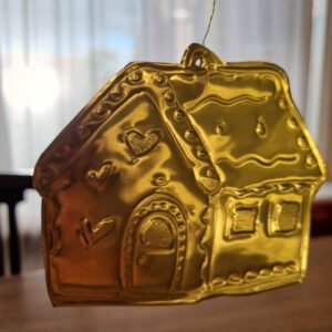 gouden kerstornament